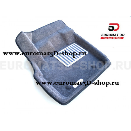 Текстильные 3D коврики Euromat3D Lux в салон для Ford Mondeo (2015-) № EM3D-002216G Серые Текстильные 3D коврики Euromat3D Lux в салон для Ford Mondeo (2015-) № EM3D-002216G Серые