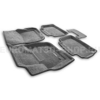 Текстильные 3D коврики Euromat3D Business в салон для Ford Mondeo (2015-) № EMC3D-002216G Серые Текстильные 3D коврики Euromat3D Business в салон для Ford Mondeo (2015-) № EMC3D-002216G Серые
