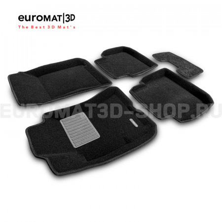 Текстильные 3D коврики Euromat3D Business в салон для Subaru Outback (2002-2009) № EMC3D-004707 Текстильные 3D коврики Euromat3D Business в салон для Subaru Outback (2002-2009) № EMC3D-004707