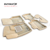 Текстильные 3D коврики Euromat3D Lux в салон для Land Rover Range Rover Velar (2017-) № EM3D-002753T Бежевый Текстильные 3D коврики Euromat3D Lux в салон для Land Rover Range Rover Velar (2017-) № EM3D-002753T Бежевый