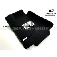 Текстильные 5D коврики с высоким бортом Euromat3D в салон для Toyota Land Cruiser Prado 150 (2014-) № EM5D-005120