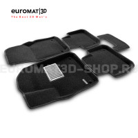 Текстильные 3D коврики Euromat3D Lux в салон для Porsche Cayenne (2018-) № EM3D-004106 Текстильные 3D коврики Euromat3D Lux в салон для Porsche Cayenne (2018-) № EM3D-004106