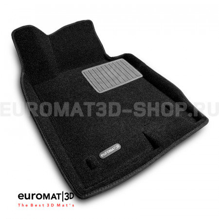 Текстильные 3D коврики Euromat3D Premium в салон для Hyundai Sonata (2020-) № EMPR3D-002708 Текстильные 3D коврики Euromat3D Premium в салон для Hyundai Sonata (2020-) № EMPR3D-002708