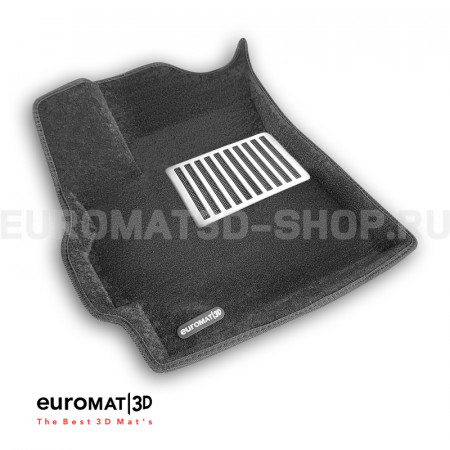 Текстильные 3D коврики Euromat3D Lux в салон для Omoda C5 (2022-2025) № EM3D-001460