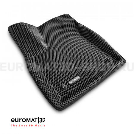 3D коврики Euromat3D EVA в салон для Audi Q6 (2022-) № EM3DEVA-005410