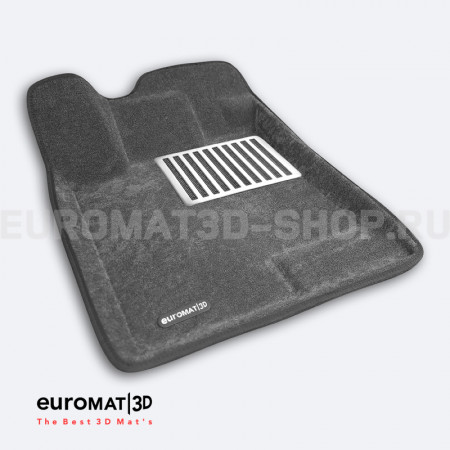 Текстильные 3D коврики Euromat3D Lux в салон для Haval Jolion (2021-) № EM3D-001410G Серые Текстильные 3D коврики Euromat3D Lux в салон для Haval Jolion (2021-) № EM3D-001410G Серые