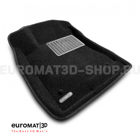 Текстильные 3D коврики Euromat3D Business в салон для Haval M6 (2021-) № EMC3D-001405